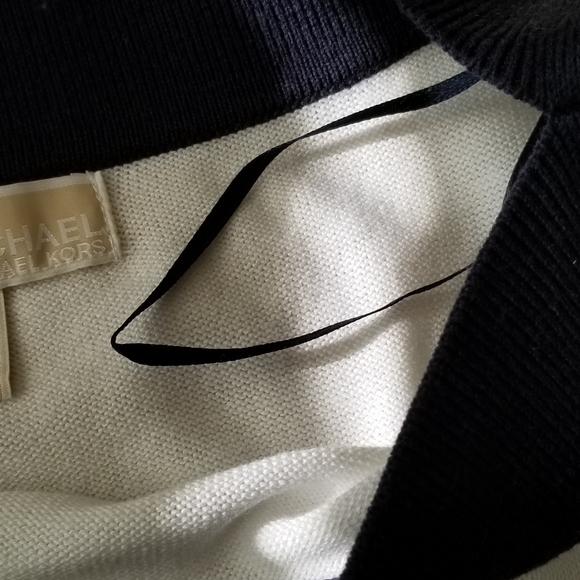 MICHAEL MICHAEL KORS Preppy Boatneck Sweater -M - Picture 3 of 12
